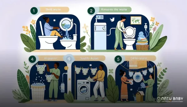 como lavar fralda ecologica