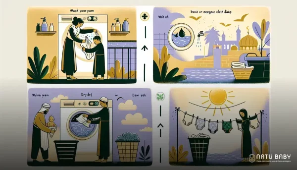 como lavar fralda ecologica