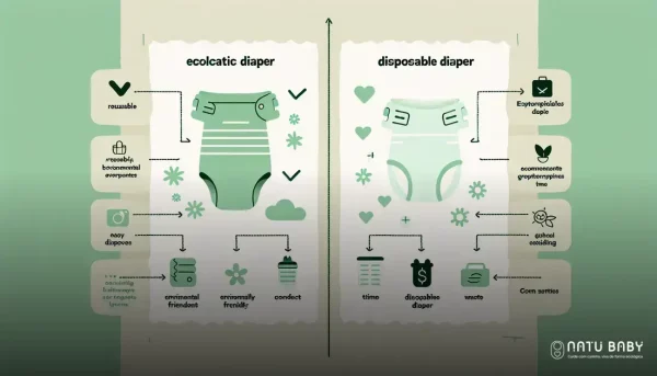 Comparar alternativas e opções de Fralda Ecológica x Fralda Descartável