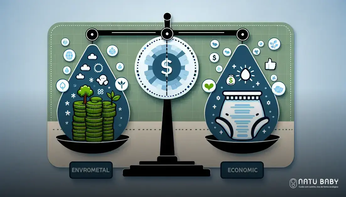 Comparar Fralda Ecológica e Fralda Descartável com Benefícios ambientais e econômicos
