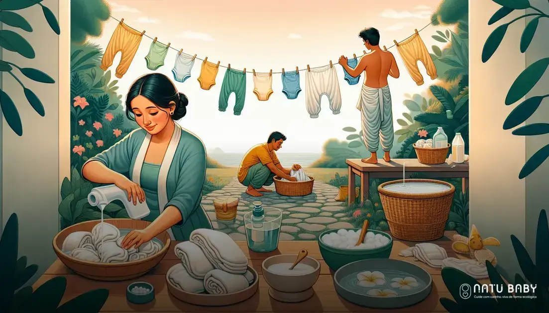 cuidados com a Fralda Ecológica