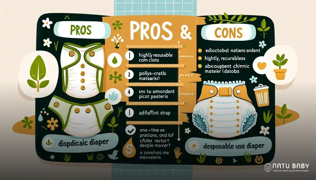 diferenças entre Fralda Ecológica e Fralda Descartável