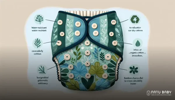 Fralda cológica de pano