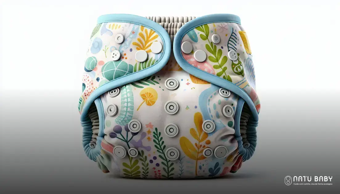 Fralda de pano moderna