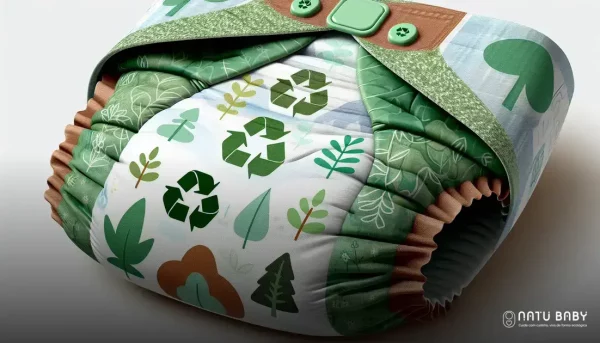 Fralda descartável ecológica