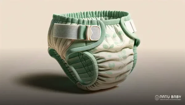 Fralda ecológica para recém-nascido