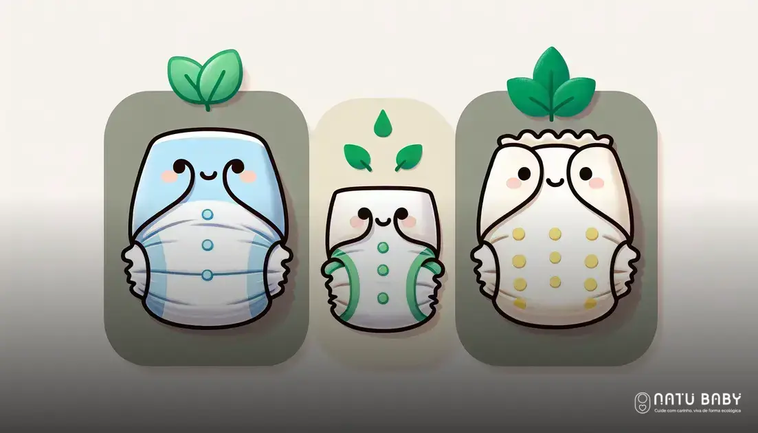 semelhanças entre Fralda Ecológica e Fralda Descartável