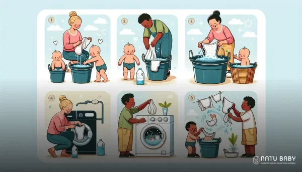 como lavar fralda ecológica