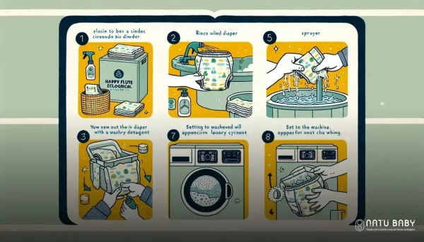 como lavar fralda ecológica happy flute