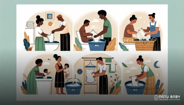 como lavar fralda ecológica na mão