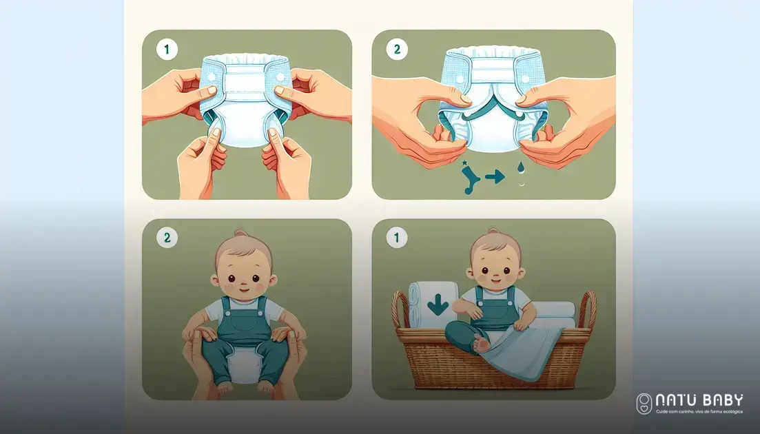 como usa fralda ecológica