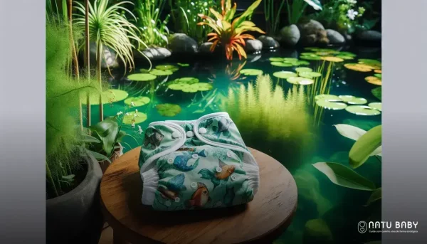 fralda ecológica para piscina