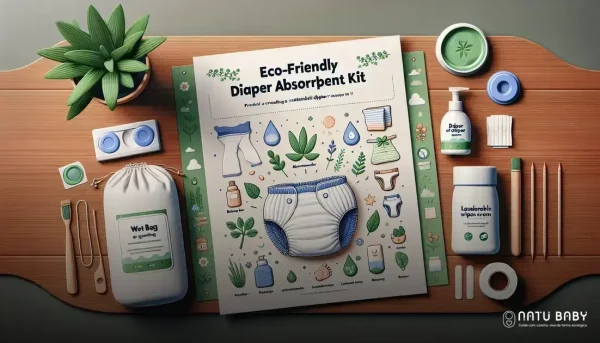 kit absorventes para fralda ecológica