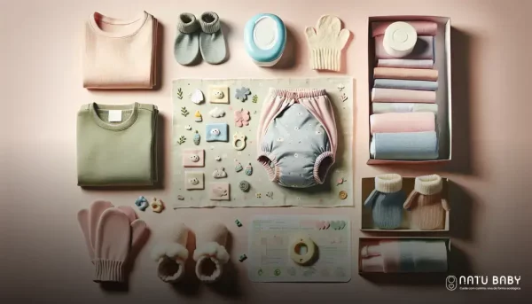 kit enxoval completo fralda ecológica