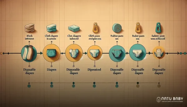 Quando apareceram as fraldas descartaveis?