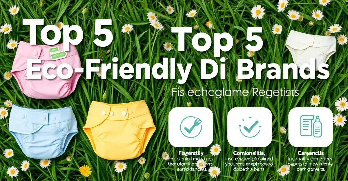 As 5 melhores marcas de fraldas ecológicas
