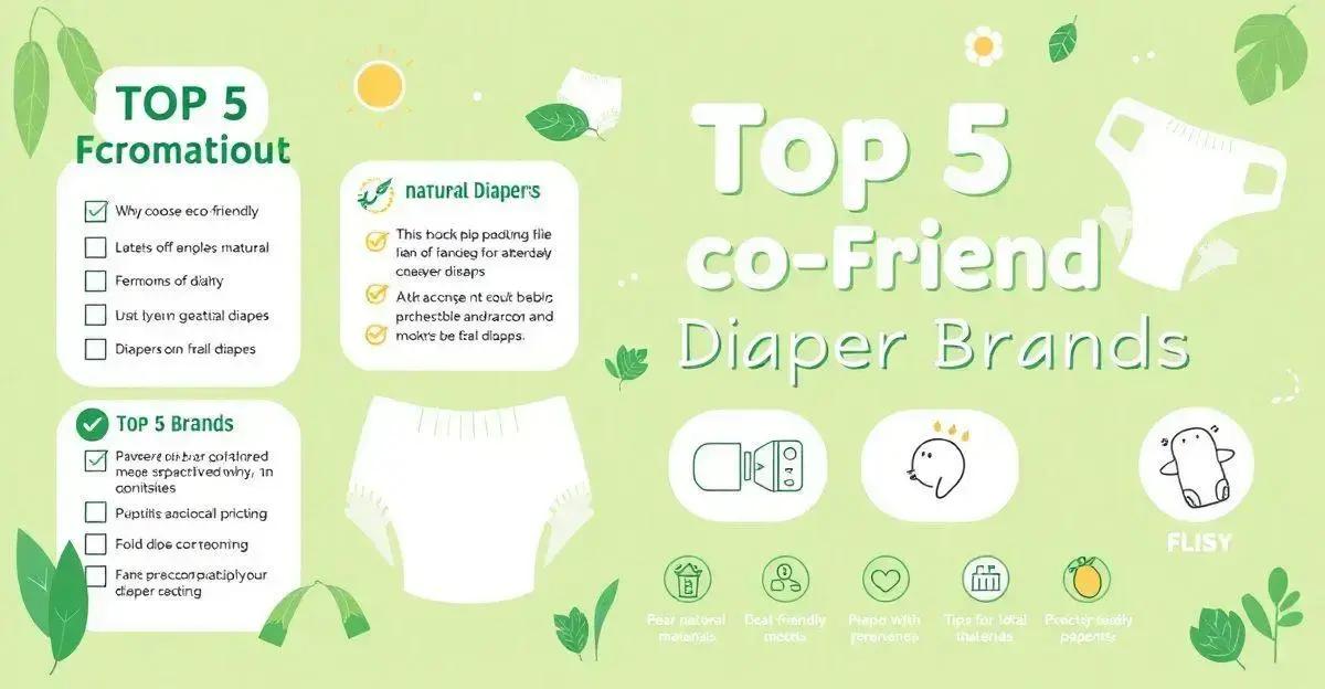 Dicas para escolher a fralda ecológica ideal
